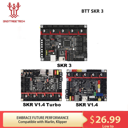 BIGTREETECH SKR V1.4 Turbo BTT SKR 3 Motherboard 3D Printer Parts MKS GEN TMC2209 TMC2208 Ender3 V2 Upgrade for Voron 2.4 DIY